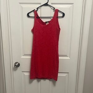 Red Sleeveless Dress
